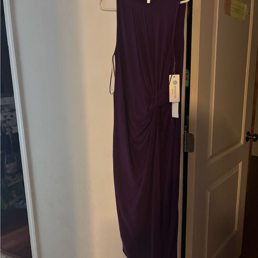 Nine Britton Rich Purple Dress